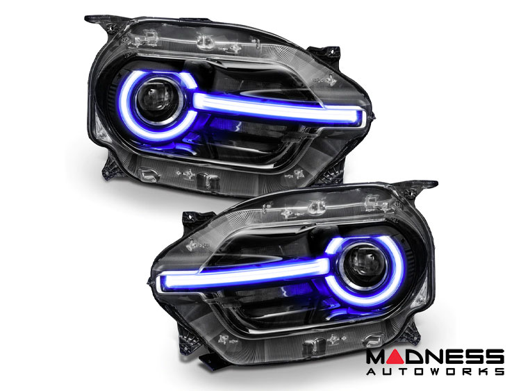 Ford Bronco Sport Headlight LED Kit - Colorshift DRL w/ Halo Kit  - No Controller